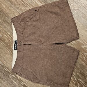 Abercrombie & Fitch Brown Stretch Shorts Size 31